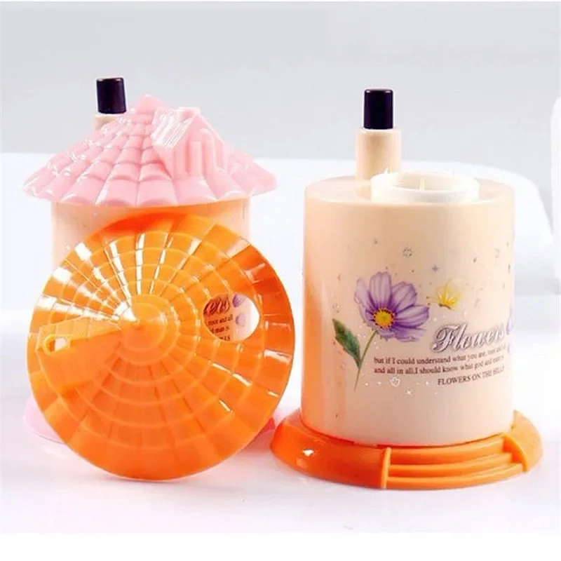 House Shaped Random Color Fashion Lovely Portable Creative Toothpick Box Automatic Toothpick Holder