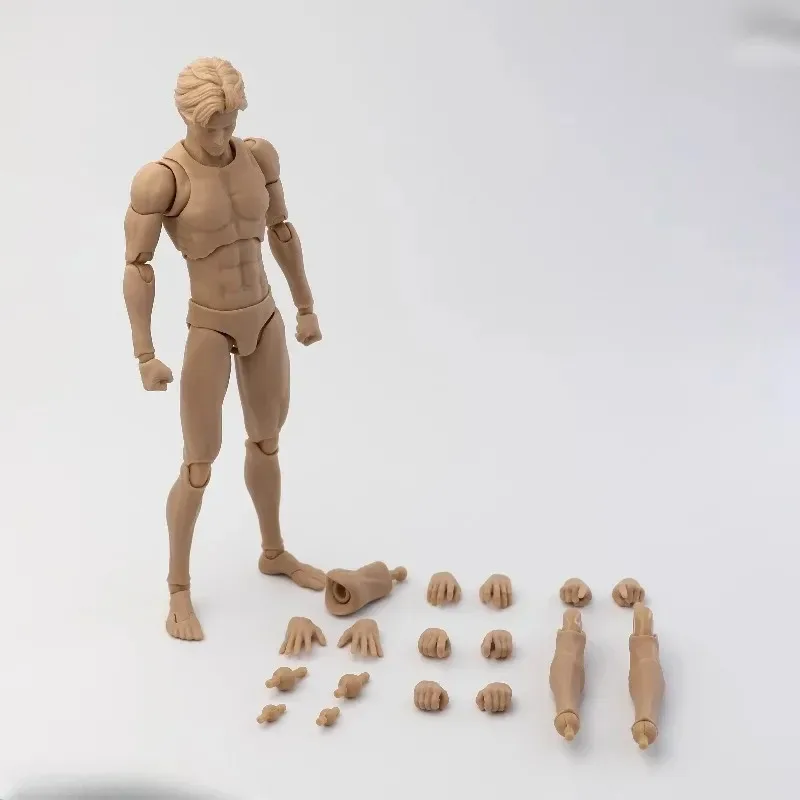 WHALE WORKS 1/12 スケール 男性超可動ボディ アクションフィギュア