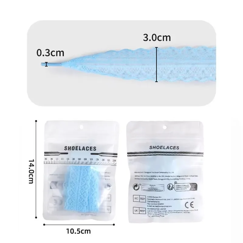 New Ribbon Shoe Laces Big Lace for Shoes Shoestrings Chunky Wide Laces XD01