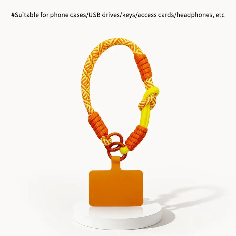 Cartoon Handy-Lanyard Armband Universelles Handy-Handgelenkband Buntes Anhänger-Accessoire Anti-Verlust – Detail 3