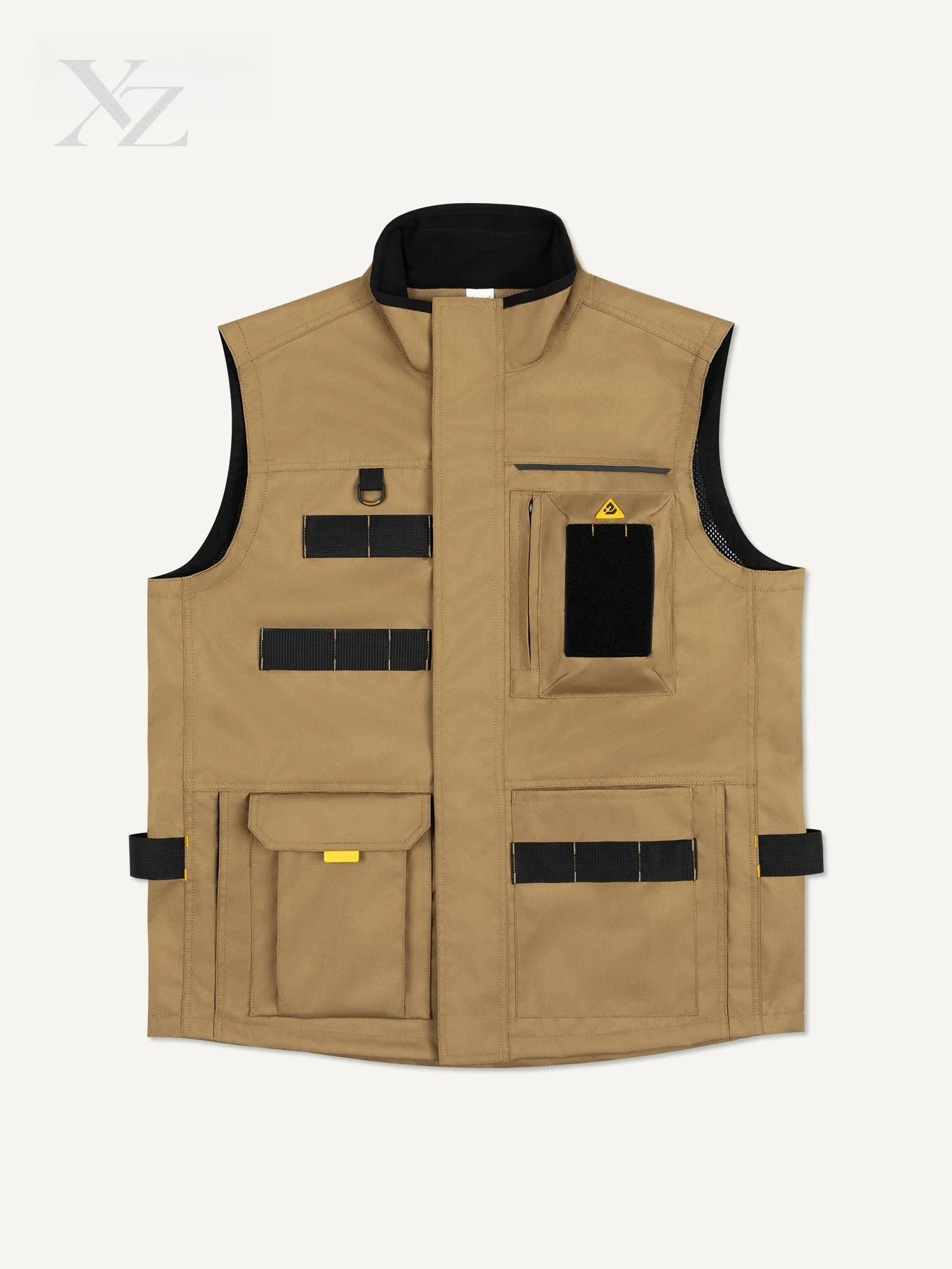 Multi-Pocket Electrician Work Vest Outdoor Fishing Photography Tools Vest Functional Multi-Use Standard Polyester Men's Vest