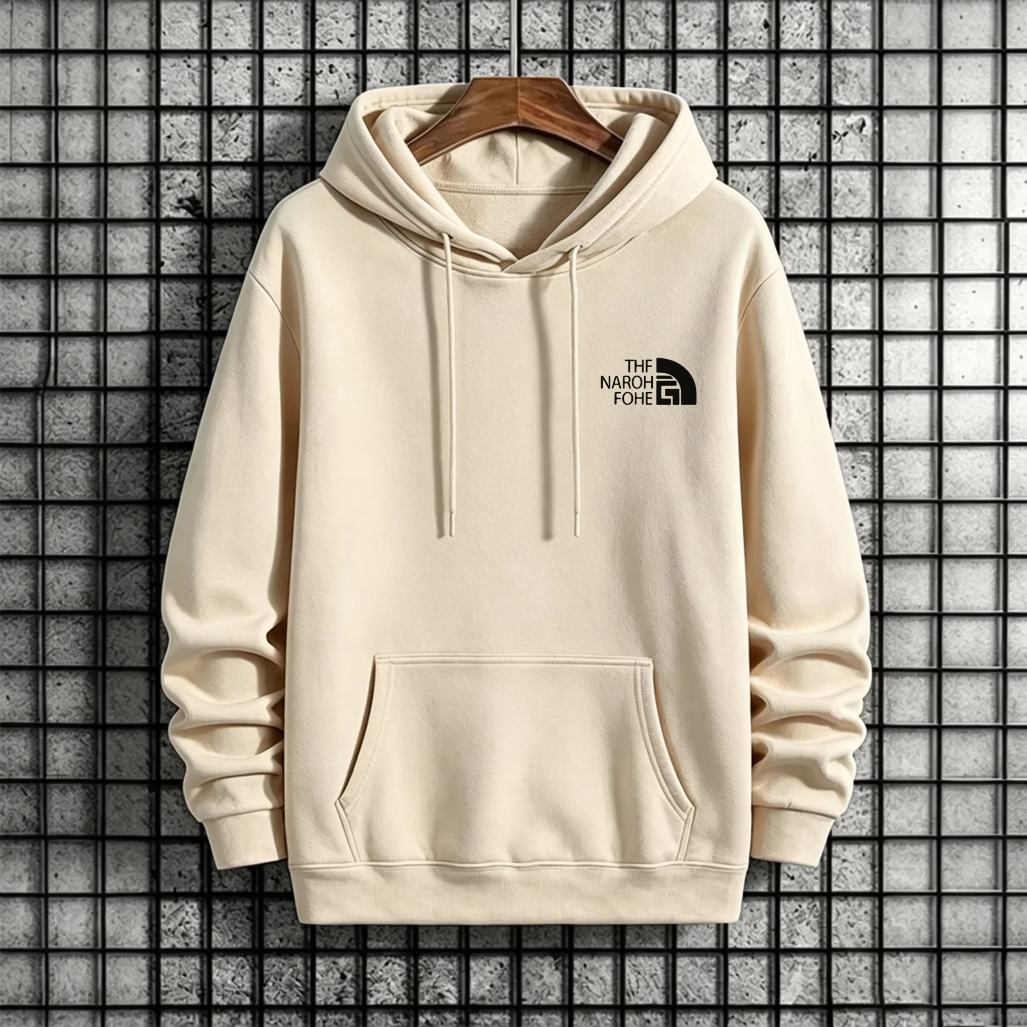 Herren-Hoodie Herbst Winter Hochwertiger Warmer Sweatshirt Männlicher Alltags-Freizeitmode-Pullover Outdoor Gym Fitness Sportlicher Kapuzenmantel – Detail 10