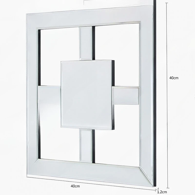 

Wind wall decorative glass pendant pendant Living room background geometric wall decoration