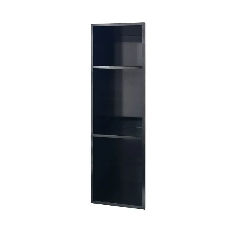900mm Stainless Steel Recessed Bathroom Niche Wall Mounted Shower Storage Cabinet Waterproof Rust Proof Toilet Organizer Rack
