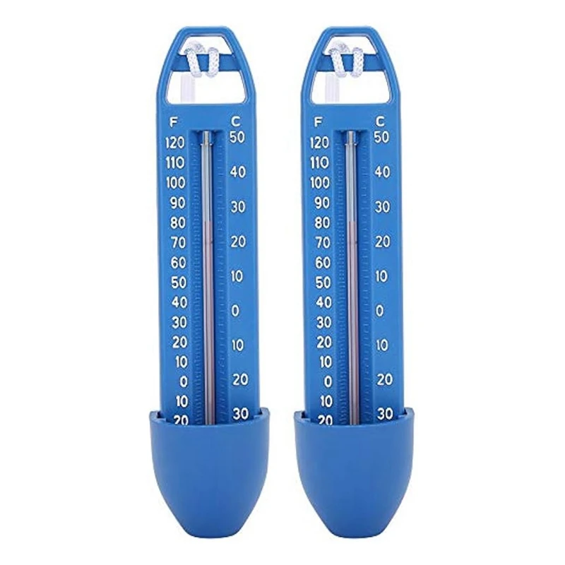 2Pcs Pool Temperature Meter Easytouse Swimming Pool Accessories For Swimming Pool SPA Sauna Outdoor And Indoor