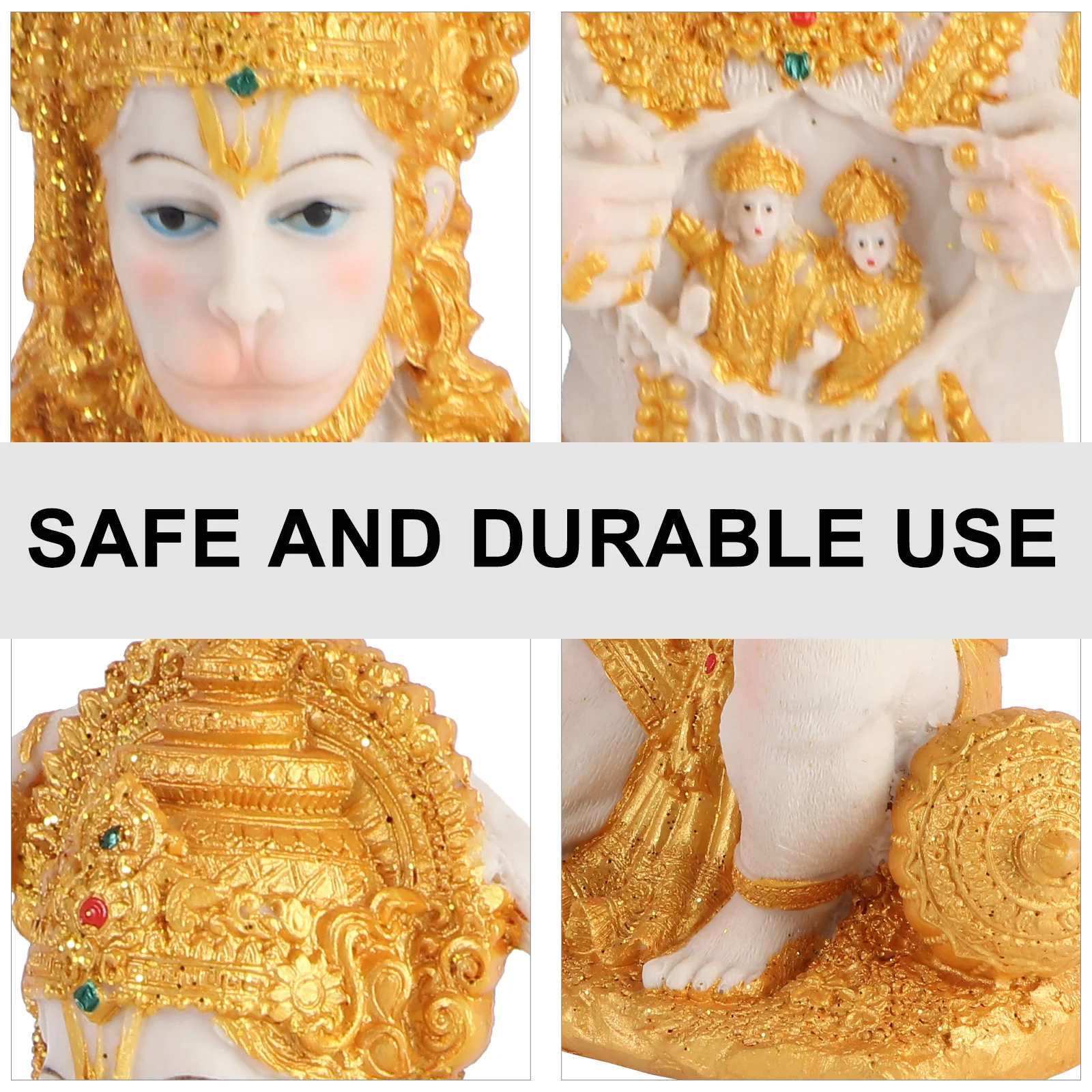 

Buddha Sculpture Southeast Asian Monkey Statue Home Decor Resin Adornment Perfect Gift for Birthday Holiday Home Ornament