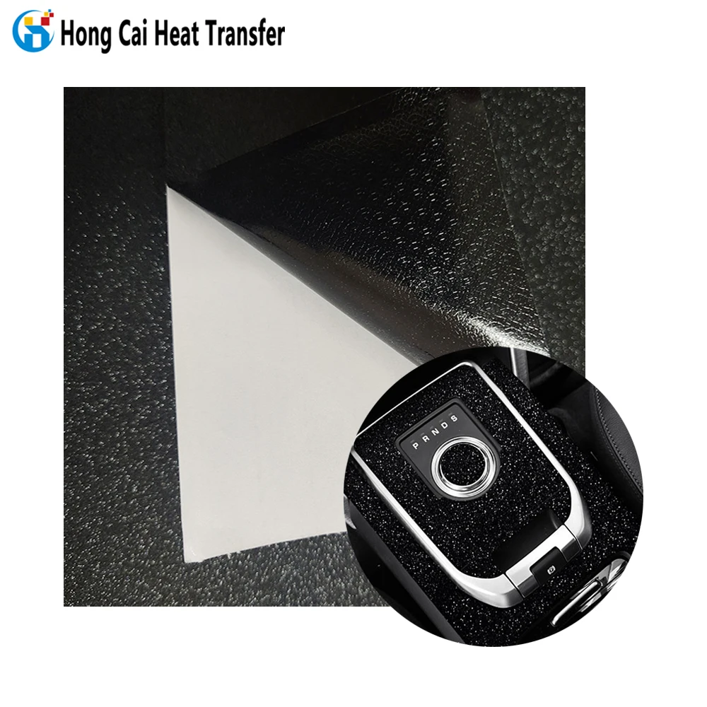 

Hongcai Color Change Film Starry Sky Flash Point Decorative Film Custom Frosted Car Center Control Sticker