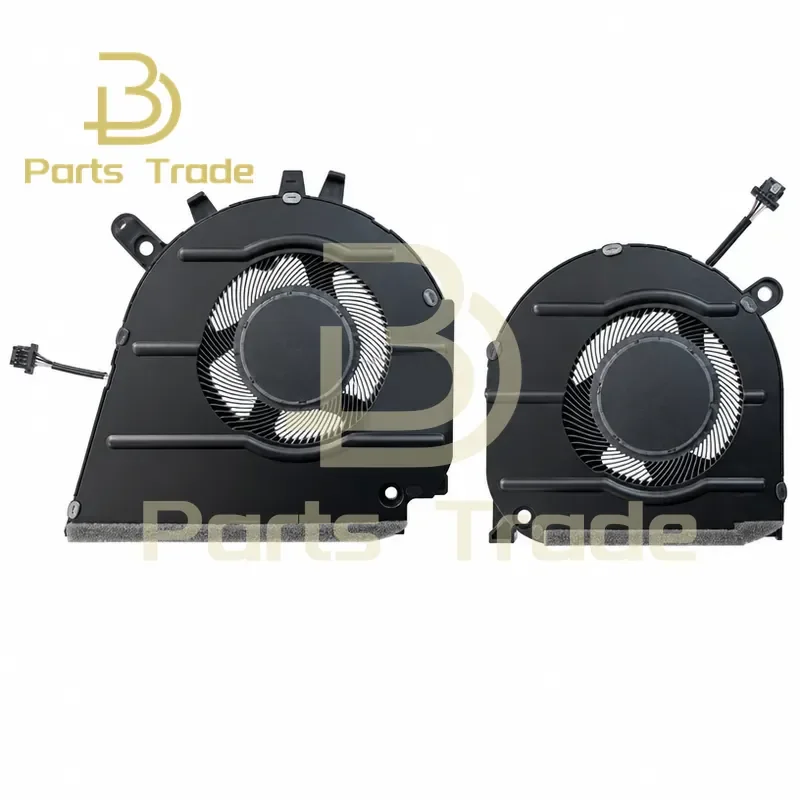 CPU GPU Cooling Fan for Inspiron Vostro 15 7510 16 7610 P106F P107F Laptop Replacement Heatsink Cooler