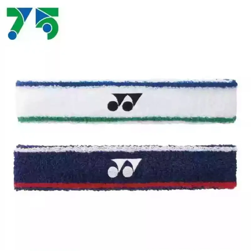 YONEX Badminton Tennis Sports Turban Headband Fitness Sweat-absorbent Non-slip Thickened Belt Yoga Basketball Running Scarf image 4