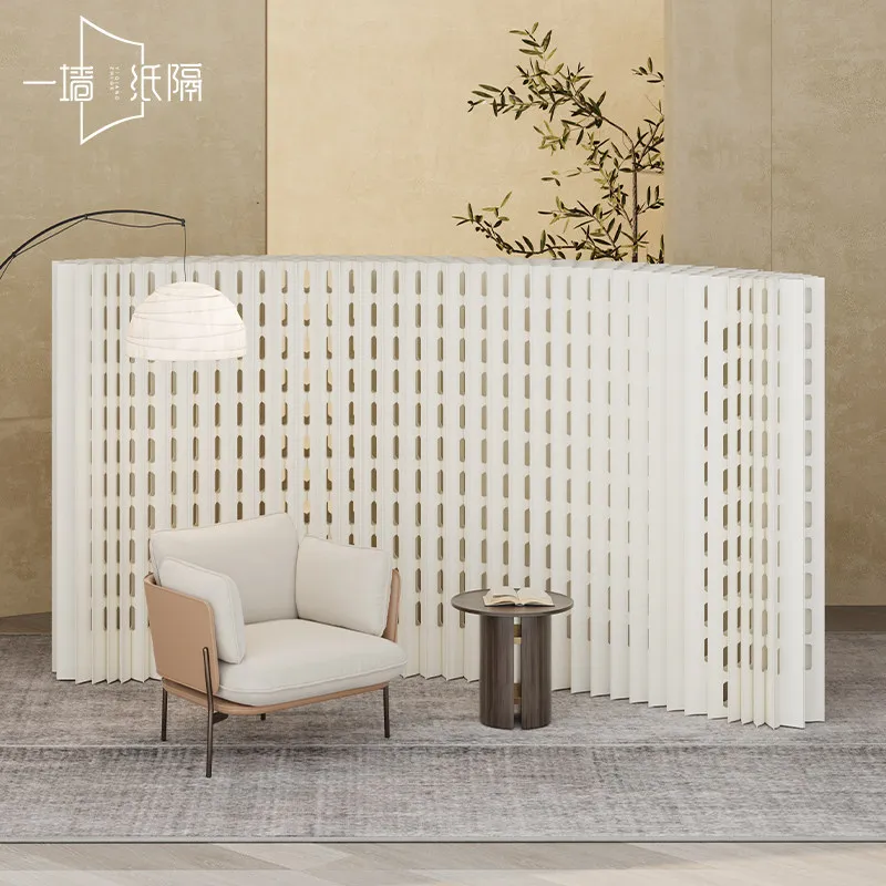 Simple Self-installation, No Punching, Partition Wall, Beauty Salon, Screen Partition, Change One To Two, Separate Paper Wall