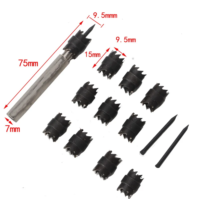 Spot Weld Drill Bit HSS Rotary Spot Weld Drill Cutter Remover Sheet Metal Hole Cutter Separator Solder Joint Positioning Tools