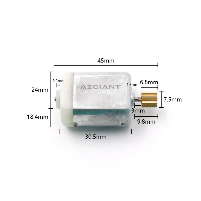 Car Door Lock Actuator Inside DC 12V Motor for Honda Odyssey MK1 Legend MK3 With Copper 8 Teeth 12000rpm Auto Replacemen Motors