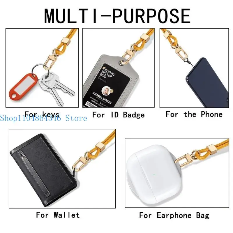 5ASD Crossbody Styles Regolable Roppe Telefono Percorso Da Polso Per Percorsi Per Smartphone Attività All'aperto I-image