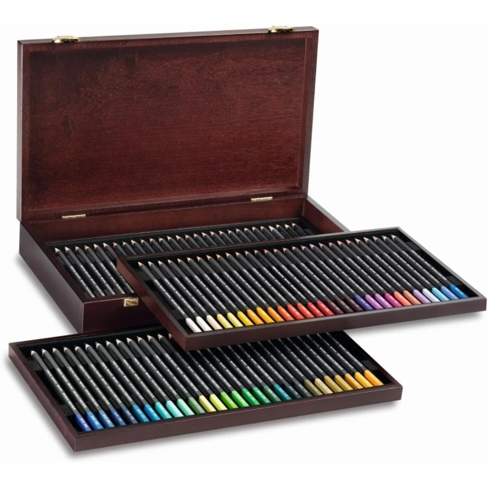 

High quality-Museum Aquarelle Watercolor Pencils - 72 Colors in a Wood Box,Creative Art Materials-Hot-Sell!
