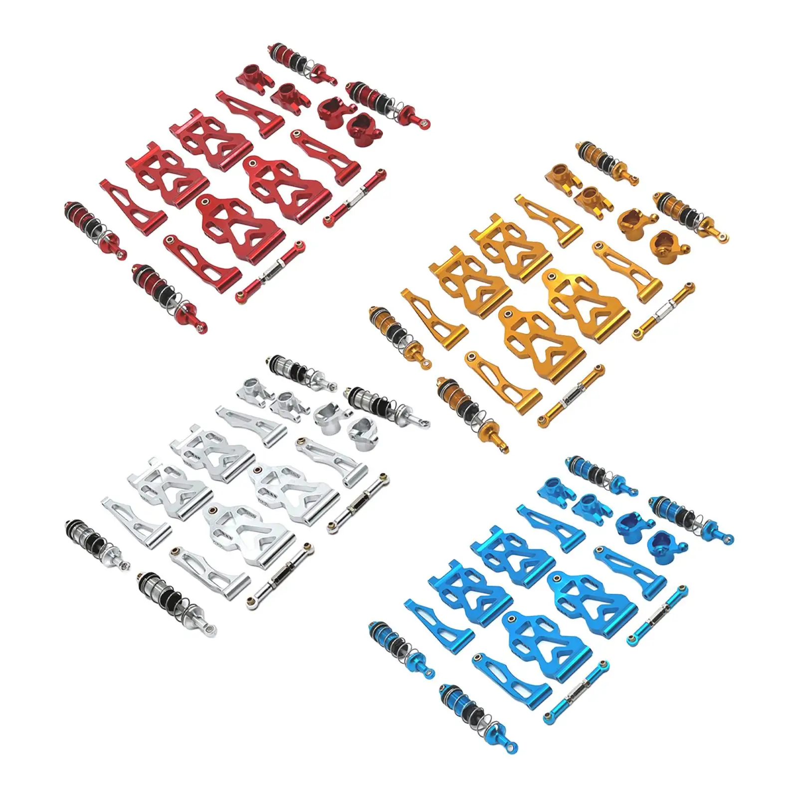 1/16 RC Cars Metal Spare Parts Front Lower Swing Arms for Q117B Q130B 16103