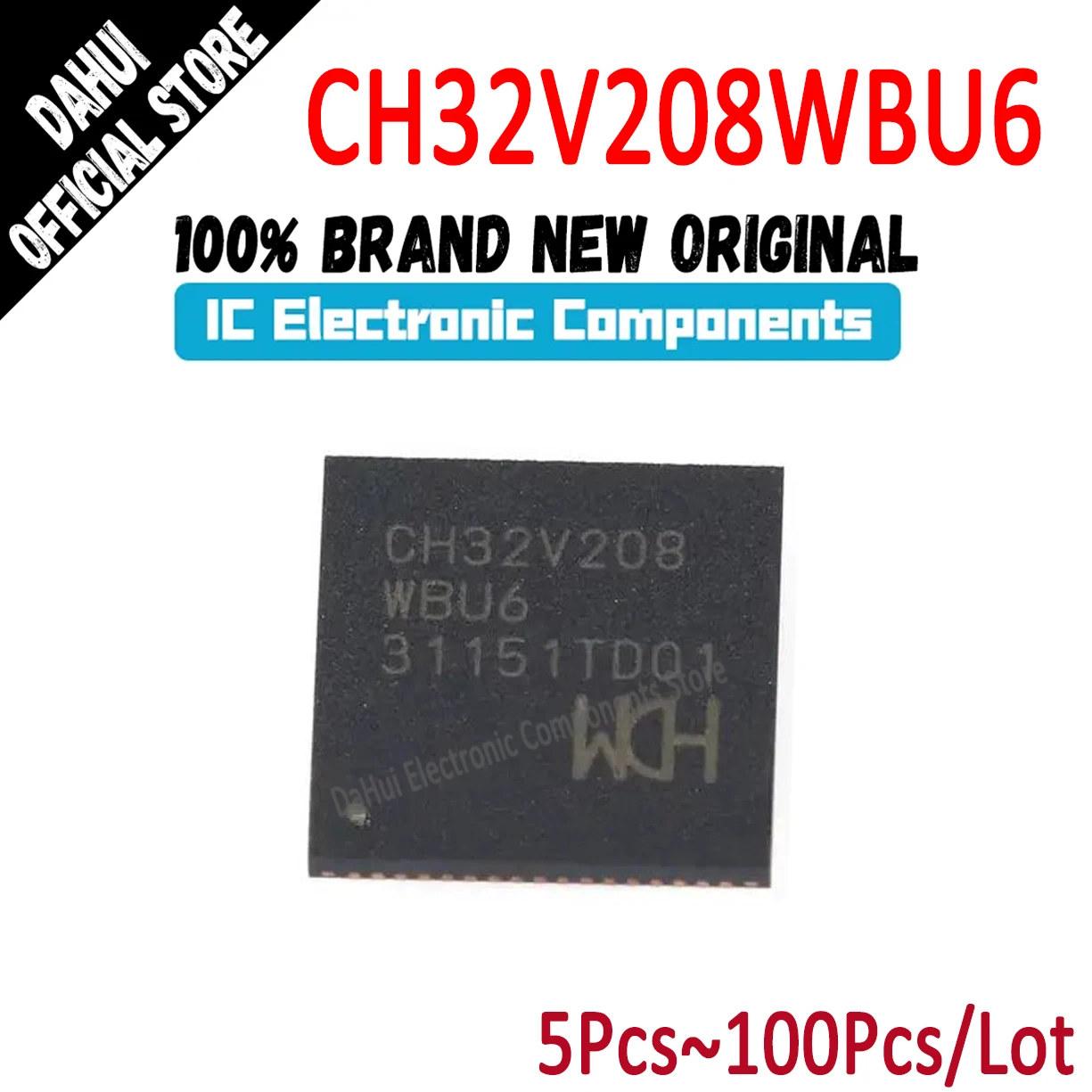 

CH32V208WBU6 CH32V208WBU CH32V208 CH32V CH32 IC MCU Chip QFN-68 In Stock 100% New Originl