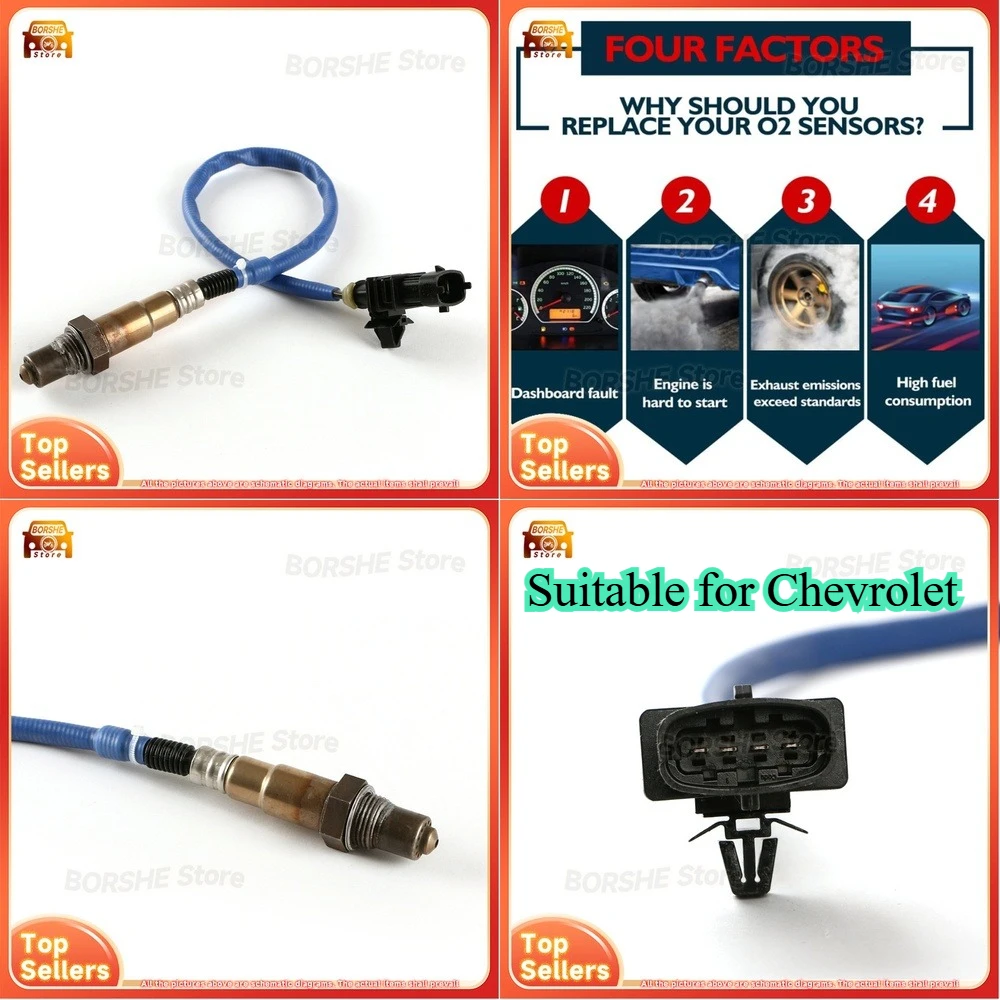 

2026 Suitable for Chevrolet Oxygen Sensor 0258010222 55572993 55563348