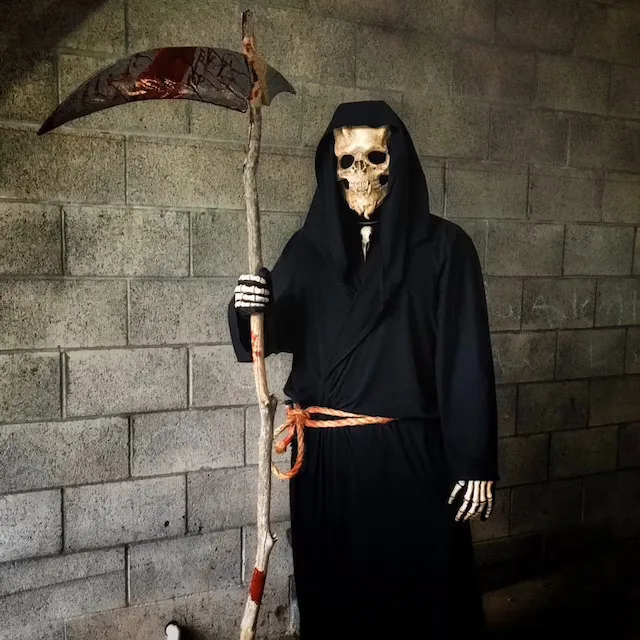 

Hot Selling Halloween Warrior Mask Death Mask Demon Horror Halloween Mask, Full Helmet Latex