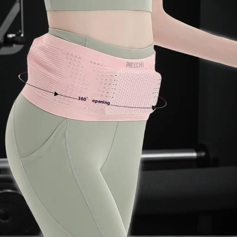 Invisible Fitness Waist Bag for Outdoor Activities; Portable Ultra-Light Running & Cycling Accessories,