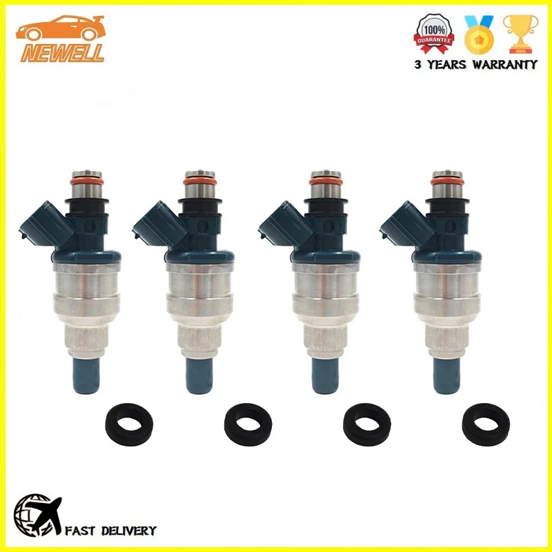 Injecteur de carburant de haute qualité, 4 pièces, 195500-2350 15710-75D50, pour Suzuki Esteem 1,6l 1995-1997 1955002350 1571075D50