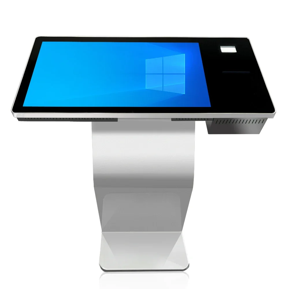 touch screen all in one pc lcd display self-service inquiry kiosk