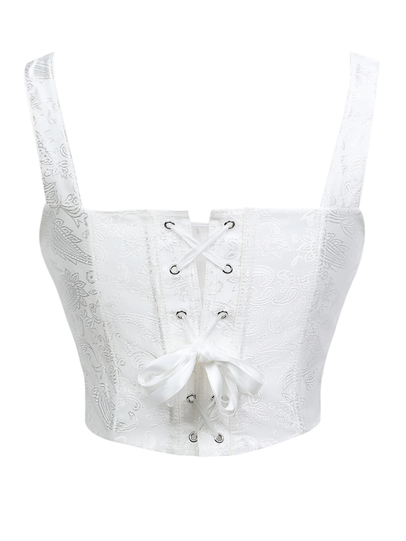 مشد الخصر بأزرار للصف الأمامي للنساء هو تشكيل الجزء العلوي