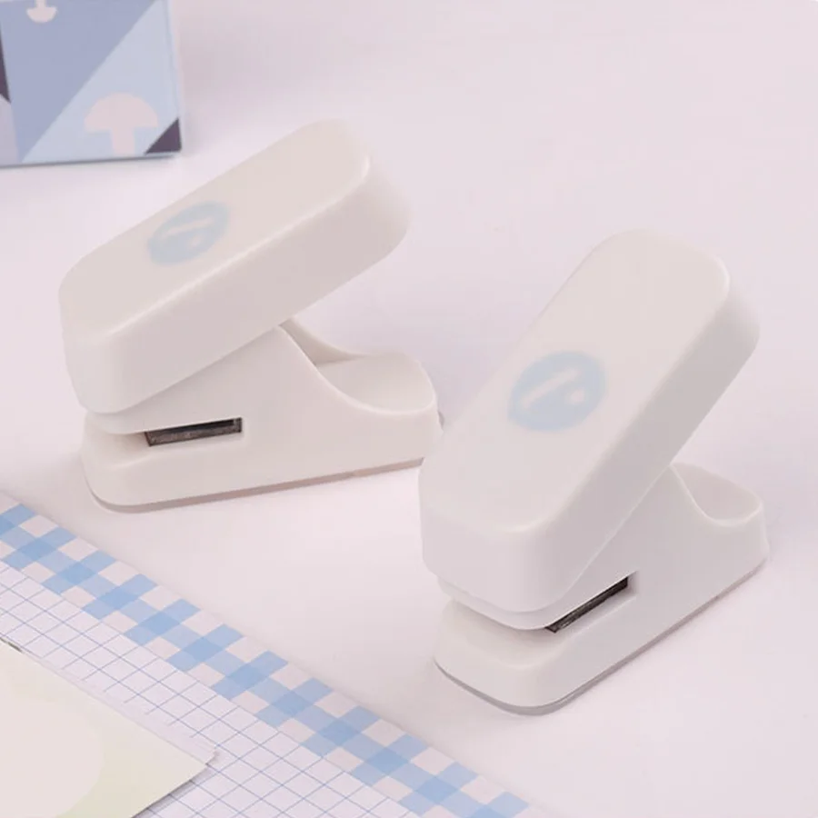 1PCPortable الفطر ثقب الناخس فضفاضة ورقة ثقب الناخس الطلاب هدية القرطاسية القرص حلقة ملزمة القاطع T-نوع ورقة الناخس