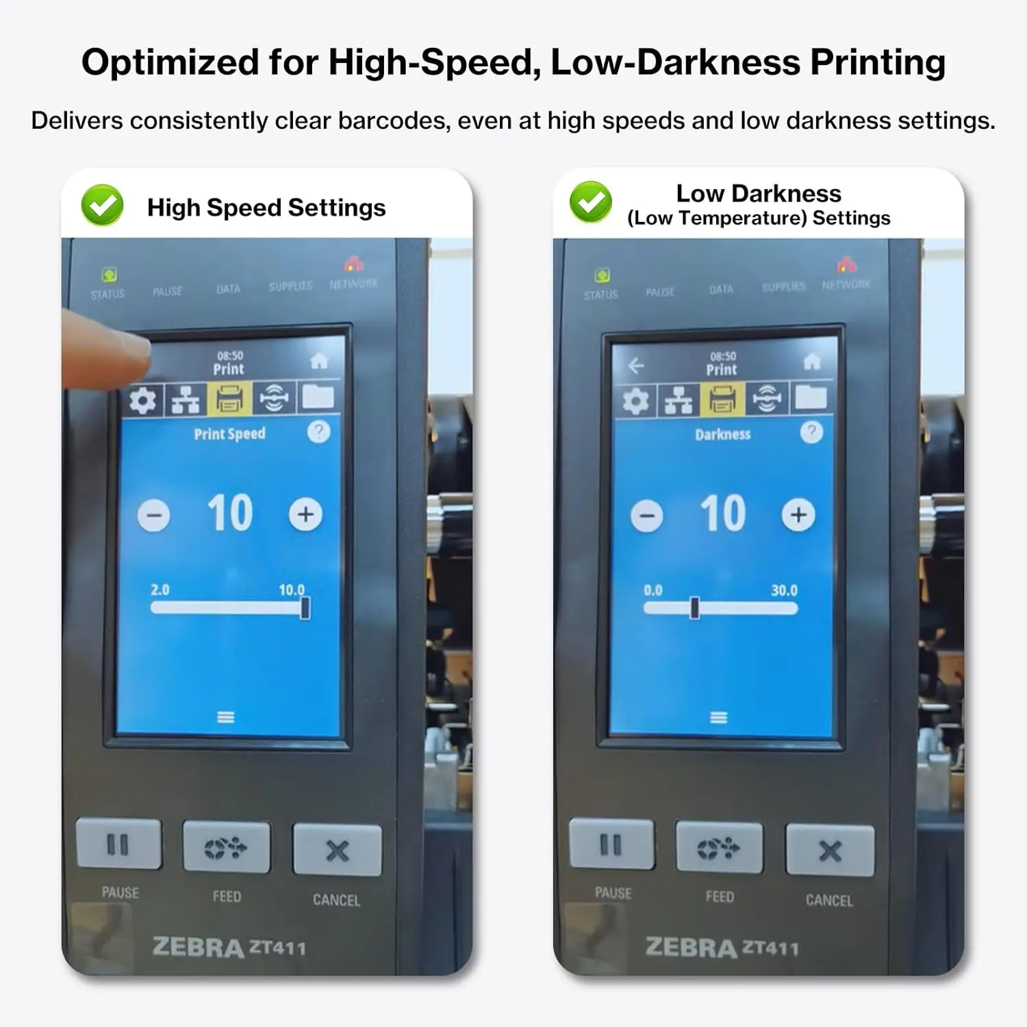 Zebra ZT410 ZT411 ZT210 ZT230 ZT231 ZT420 ZT510 ZT610 ZT620 ZM400 S4M ZD230 ZD420 GK420 110XI4 프린터용 새 프린트 헤드