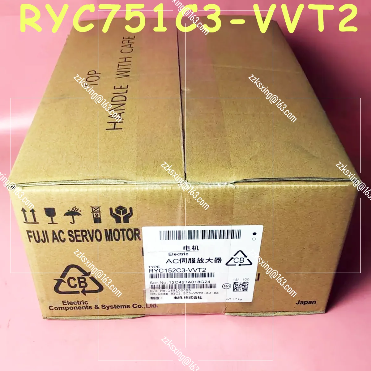 

Brand New Original Servo Drive RYC751C3-VVT2