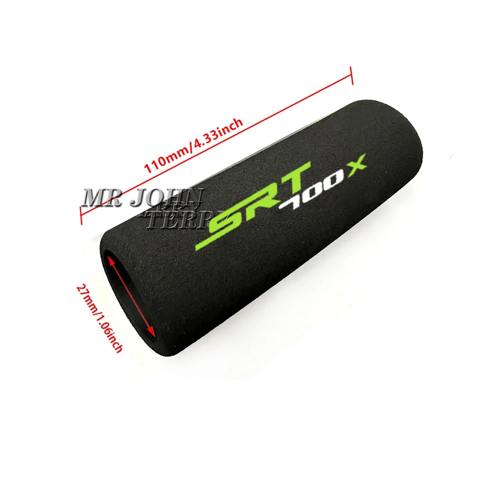 دراجة نارية غطاء مقبض للصدمات دراجة نارية الإسفنج قبضة عدم الانزلاق المقود قبضة الإسفنج غطاء ل QJ موتور SRT 700X700x 2024