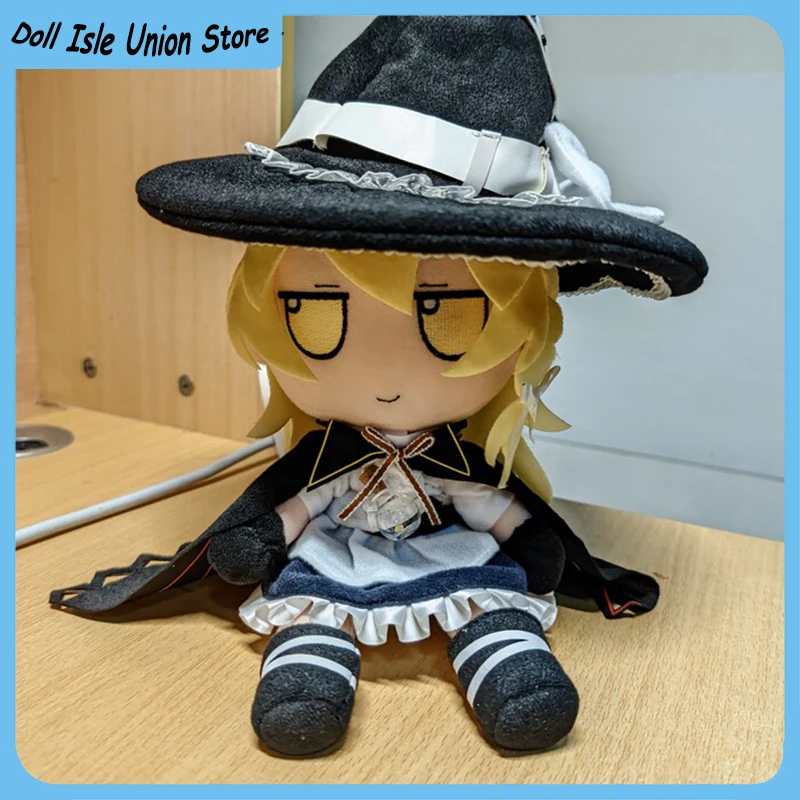 

Touhou Project Fumo Cotton Doll Anime Role Kirisame Marisa Plush Stuffed Toy Figurine Dress Up Plushie Cosplay Pillow Gift
