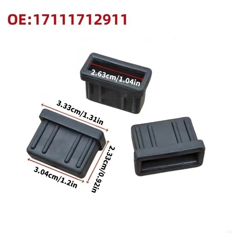 

D5BE Set of 2 Rubber Engine Cover Sleeves Engine Cover Rubber Mounts Car Engine Cover Cushion Designed for Auto 3/5/7