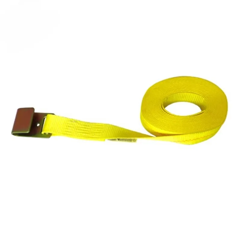 Polyester webbing Cargo binding straps Traction straps Winch straps Flat hook