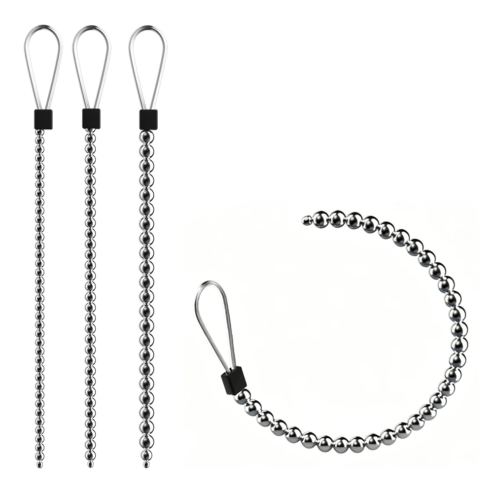 Penis Beads Urethral Dilators Sound Plug Horse Eye Sticks Insert Stimulation Stainless Steel Beads Male Masturbator Sex Toys