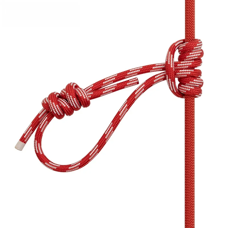 Corda Auxiliar EDELRID 8mm para Resgate em Altitude, Nó Prusik, Escalada, Montanhismo, Camping e Atividades ao Ar Livre