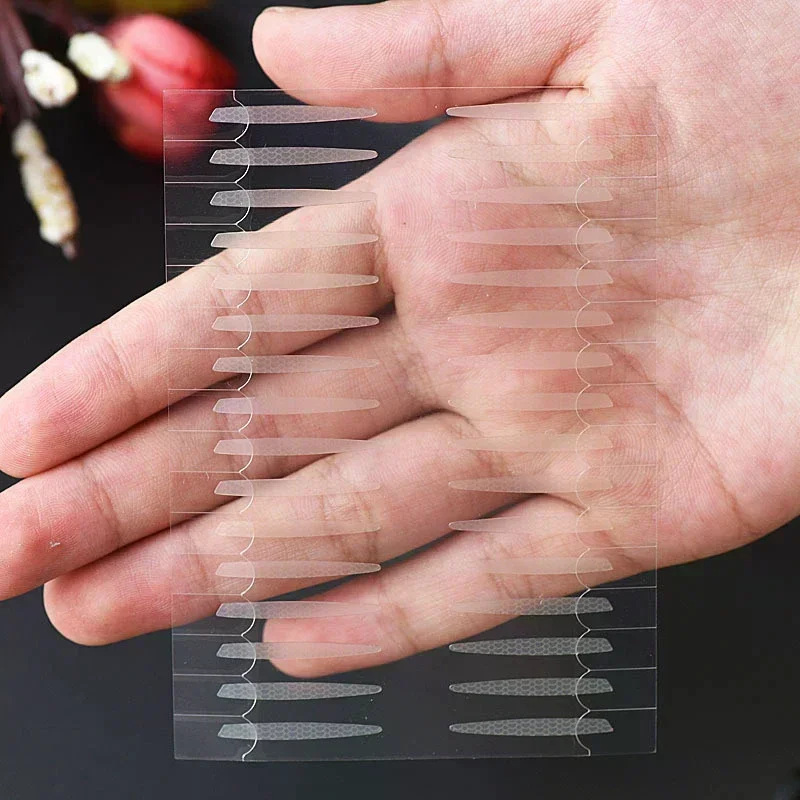 เทปกาวติดตา 3/5/10 แผ่น สติกเกอร์ติดตาแบบซ่อนได้ สำหรับติดตาสองชั้น แบบติดเองได้  เทปแต่งตาธรรมชาติ ขนาด S M L