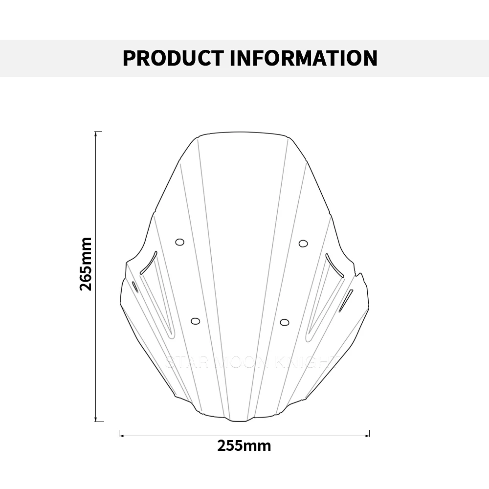 Accessori moto parabrezza parabrezza per HONDA CMX1100 REBEL 2021 2022-deflettore parabrezza in alluminio CMX 1100