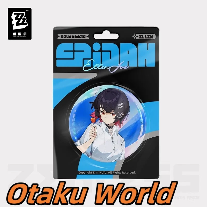 In stock Astra Yao Ellen Joe Nicole Badge Original Mihoyo ZZZ Zenless Zone Zero Ellen Joe Hallowmas Role Play Costume Anime Gift