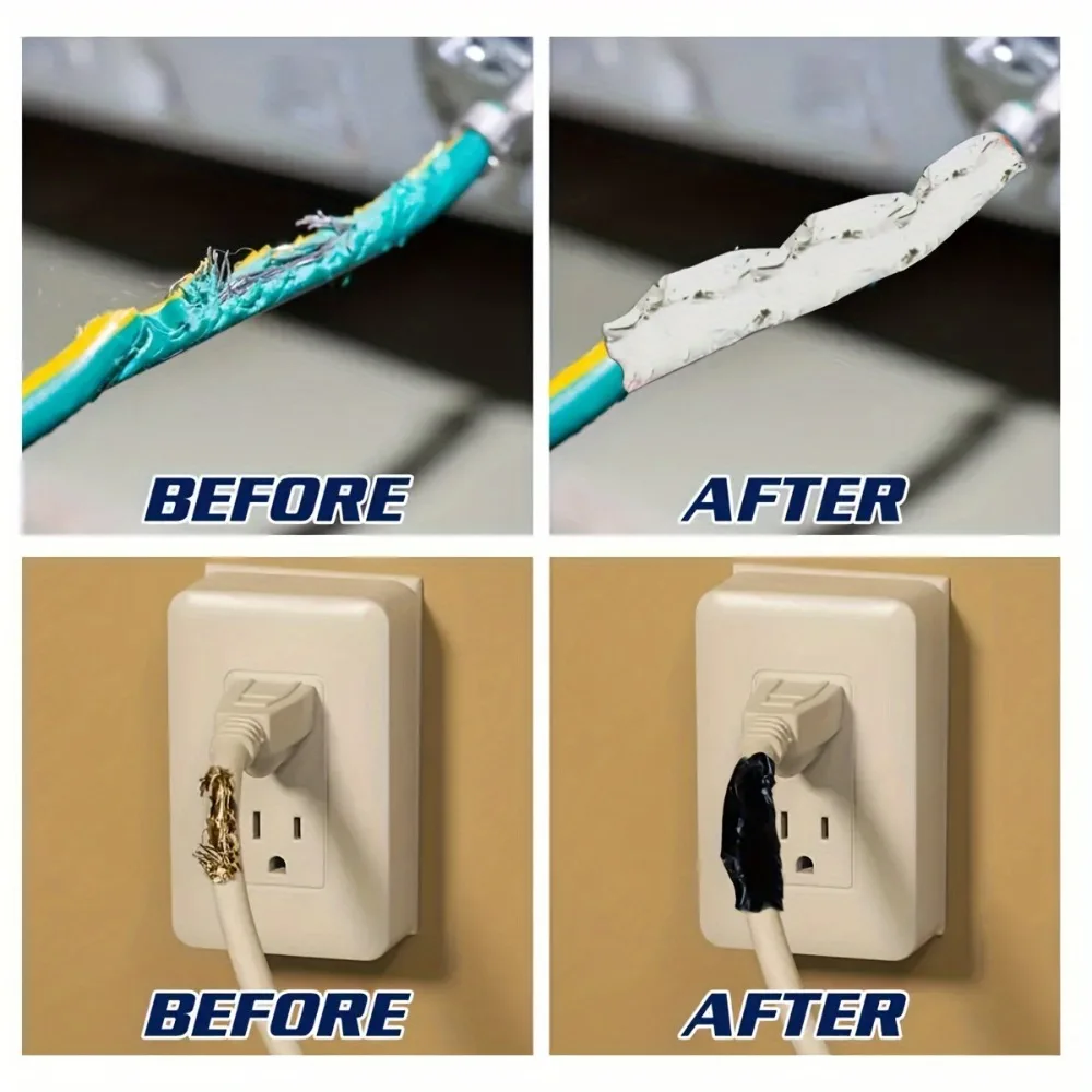 Liquid Insulation Waterproof Adhesive Strong Adhesion Wire Cable Coat Fix Line Glue Suitable for Plastic Wood Metal Surfaces