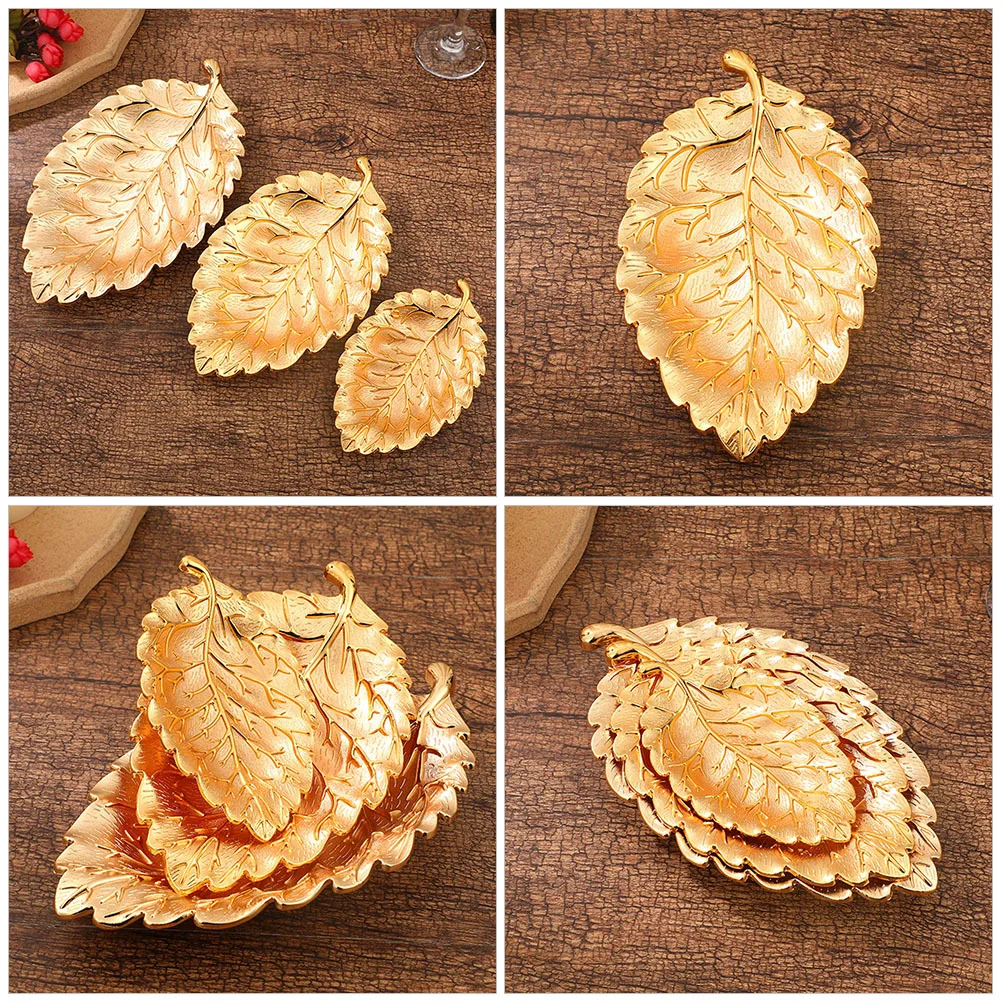 

Snack Nut Tray Zinc Alloy Multi-Grid Food Plate For Kitchen Storage Dried Fruits Candy Biscuits Desktop Fruit Serving Tray