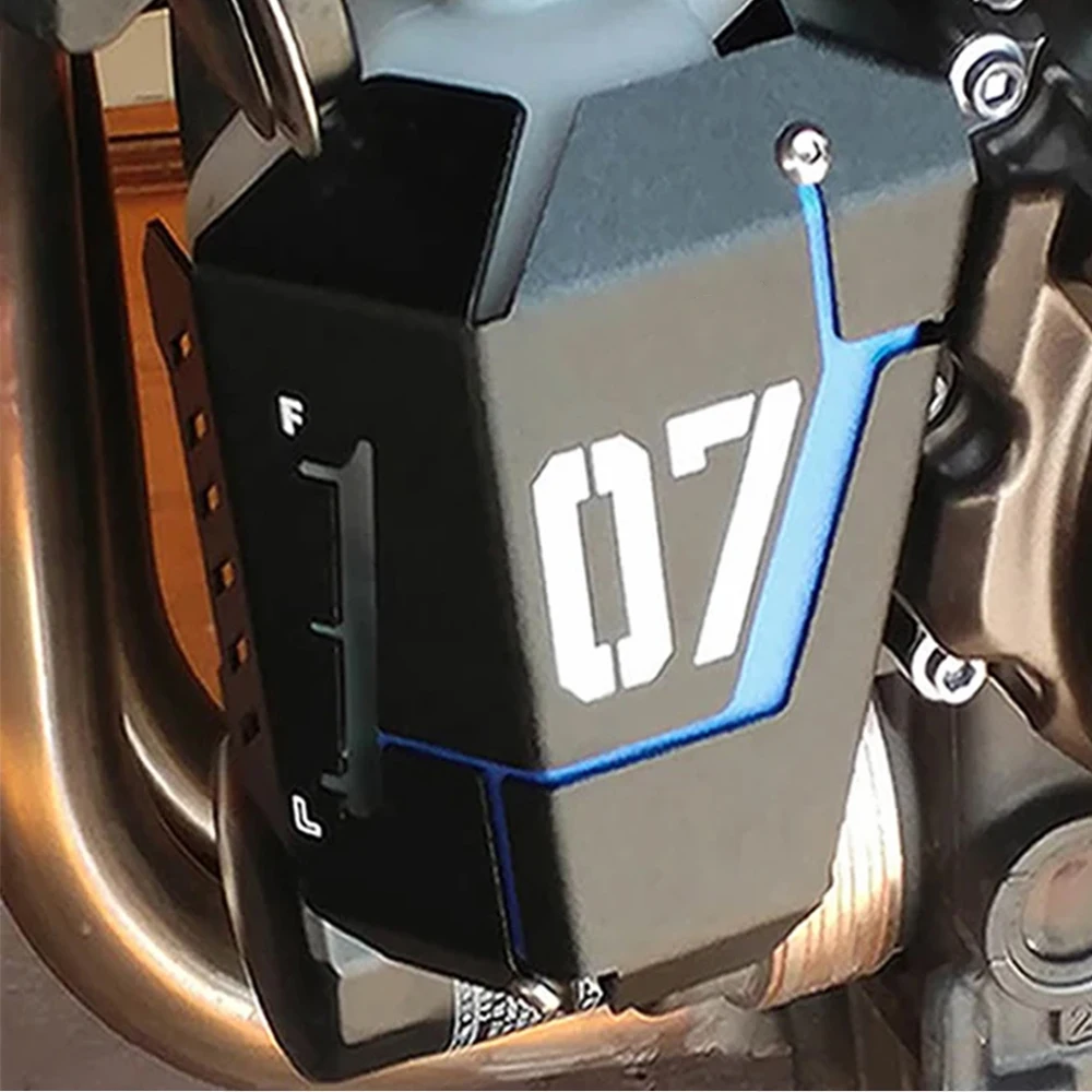 

MT 07 Water Coolant Recovery Tank Shield Guard For Yamaha MT-07 MT07 FZ07 2014 2015 2016 2017 2018 2019 2020 2021 2022 2023 2024