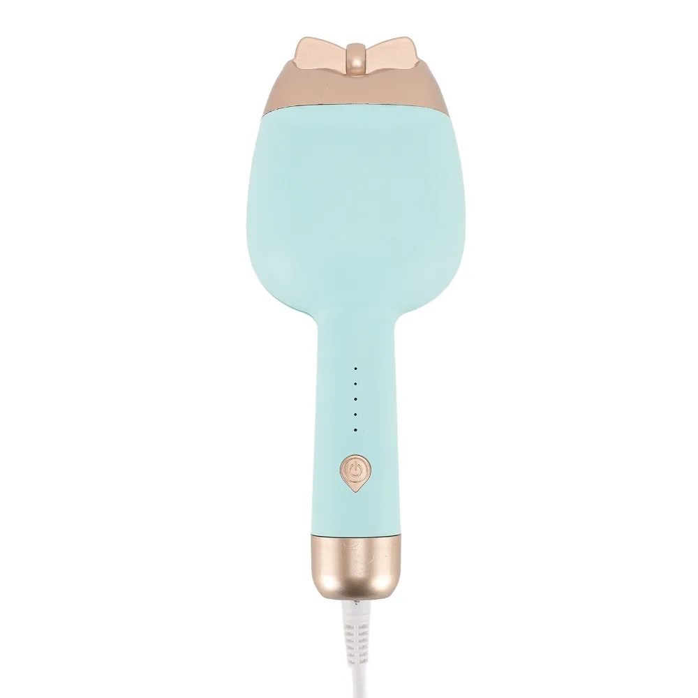 32mm Barrel Hair Waver Iron Easy to Use Long-Lasting Hold Double Barrel Waver Portable Professional Beach Waver Wand Salon Use