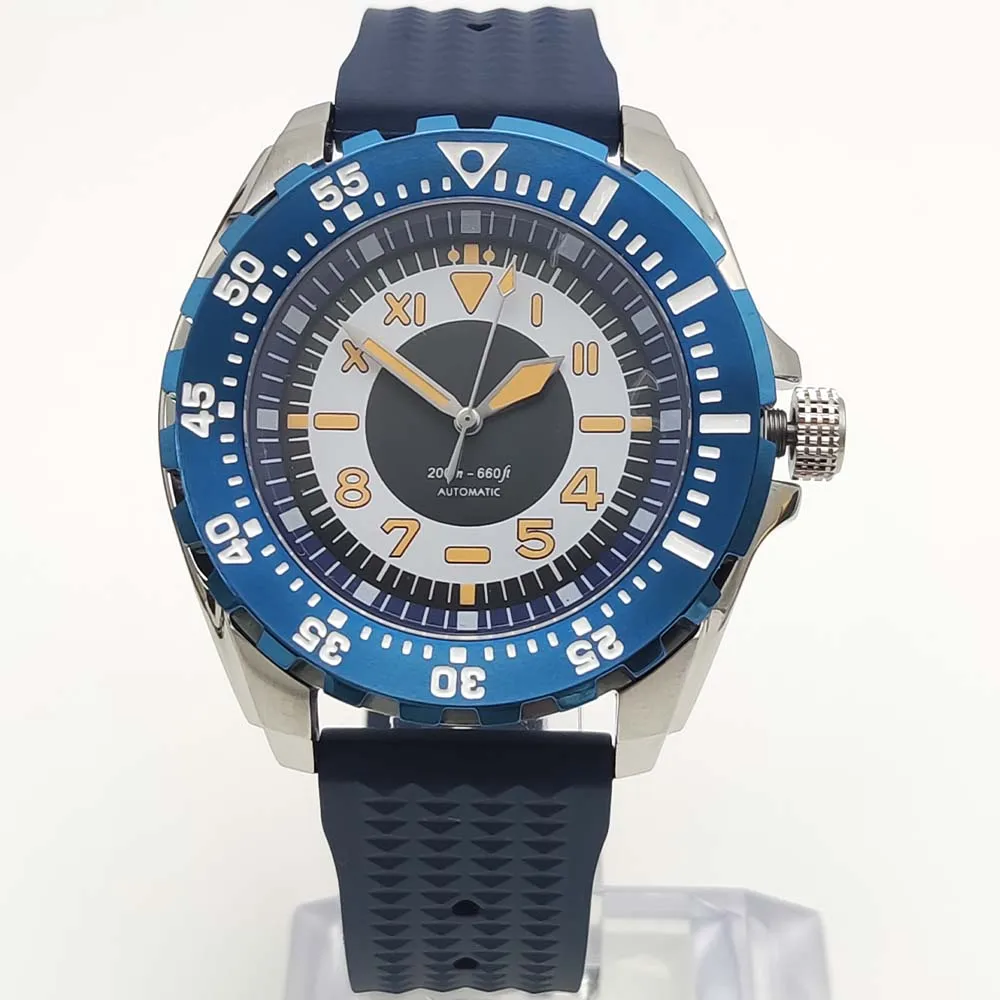 

44MM Luxury Sapphire Crystal NH35 Automatic Mechanical Watch Men's Watch Waterproof Luminous Date Male Clock