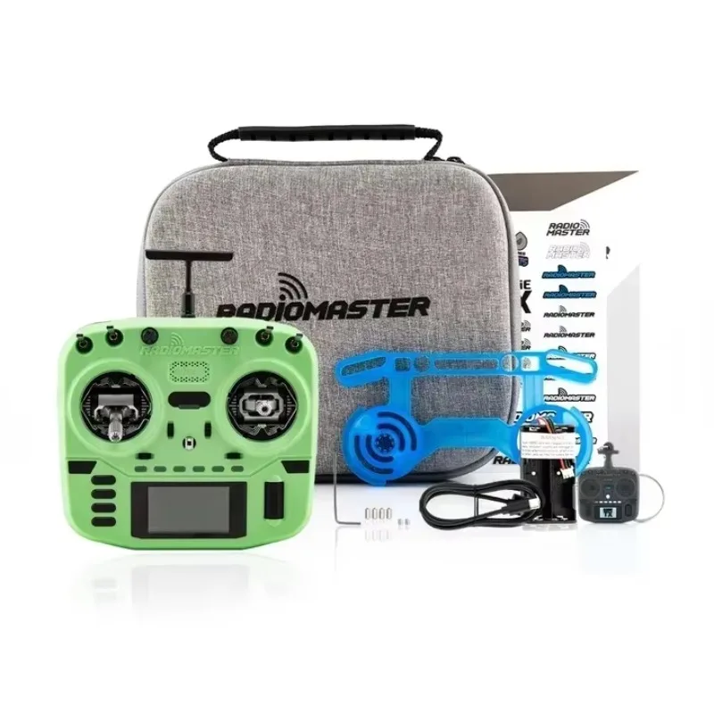 RadioMaster Boxer Crush Radio Controller 16CH ELRS 2.4G EdgeTX AG01 Hall Gimbals Transmitter - Mode2 ( Left-handed Throttle ) view 3