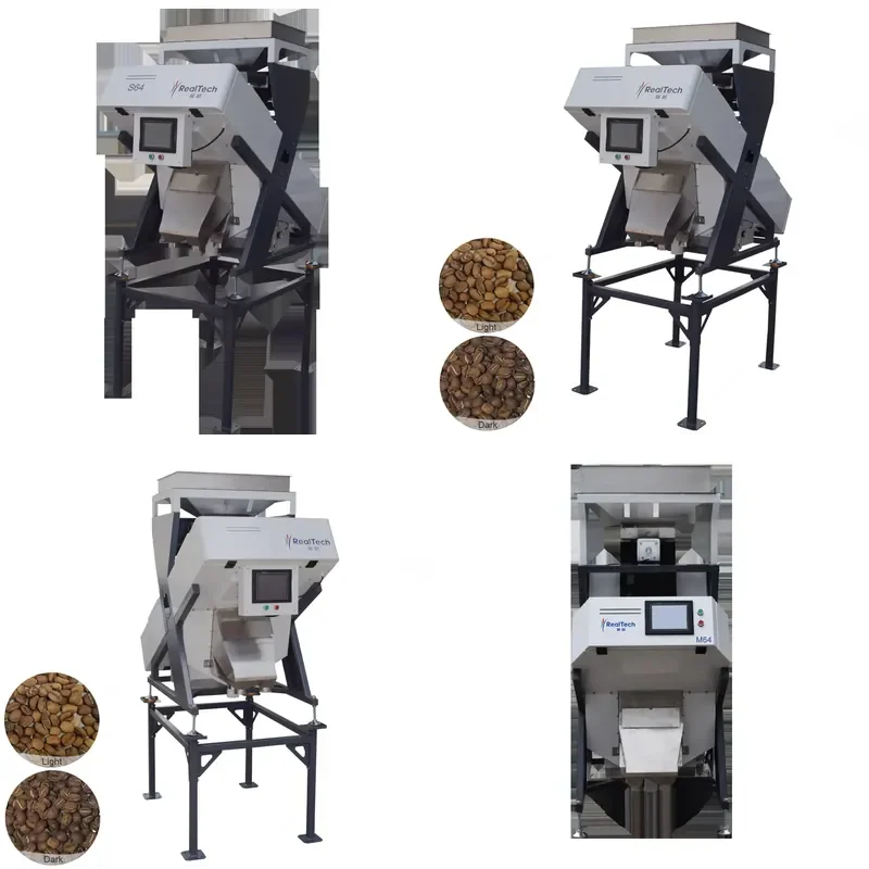 64 Channel Color Sorter for Rice Grain Bean Pumpkin Seed Sorting Machine Optical Grading Equipment