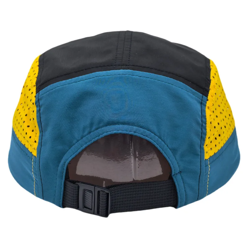 Ultralight 5 Panel Mesh Cap Dry Quick Breathable Running Cap Outdoor Sports Hat For Cycling Baseball Trail Running Snapback Hat