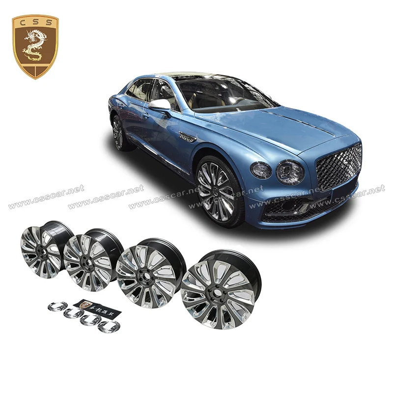 New Arrivals Unique Design For 2020-2023 Bentley Flying Spur Car Modified Wheels Forged 21/22 Inch Car Wheel Hub Accessories