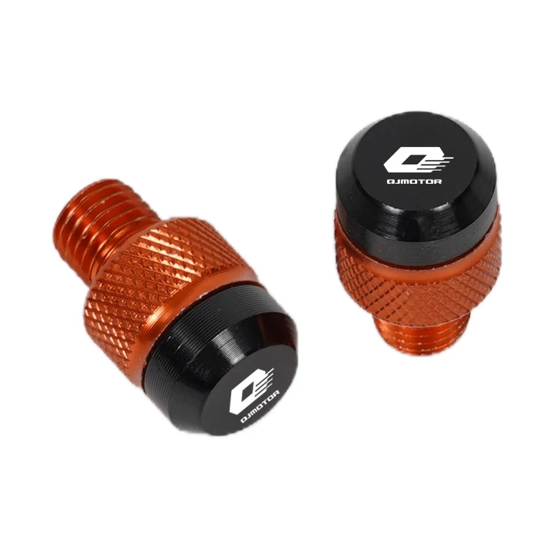ل Qjmotor Srt Srk Srv 250 300 550 650 800 S Qj 500S 300S اكسسوارات دراجة نارية CNC مرآة ثقب المقابس مسامير البراغي غطاء قبعات #5