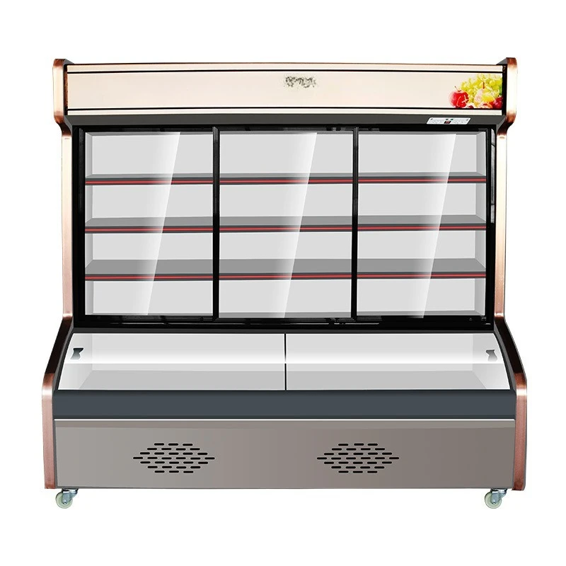 

A la carte cabinet, vegetable and fruit display cabinet, refrigerated fresh-keeping cabinet