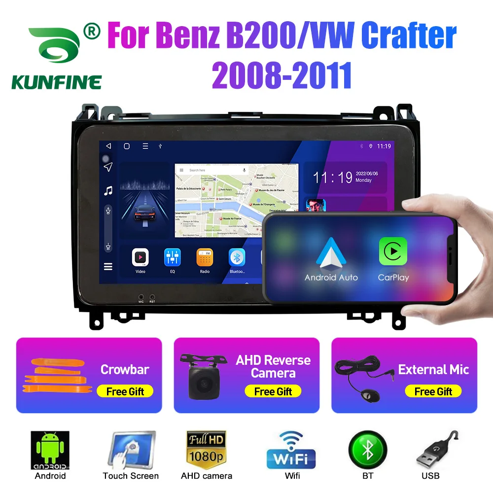 

10.33 Inch Car Radio For Benz A-class W169 Benz 2Din Android Octa Core Car Stereo DVD GPS Navigation Player QLED Screen Carplay